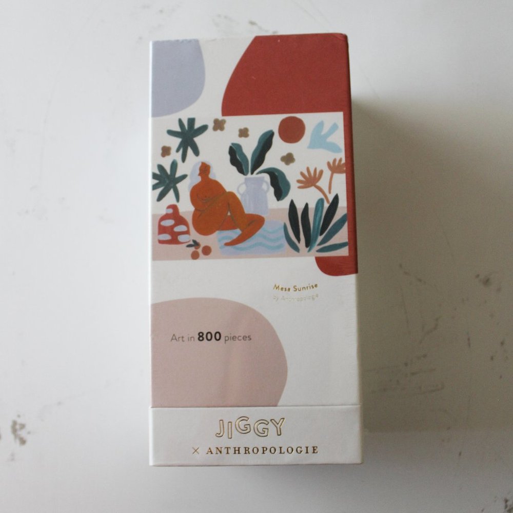 Anthropologie x Jiggy 800 piece jigsaw puzzle MESA SUNRISE New Sealed in box